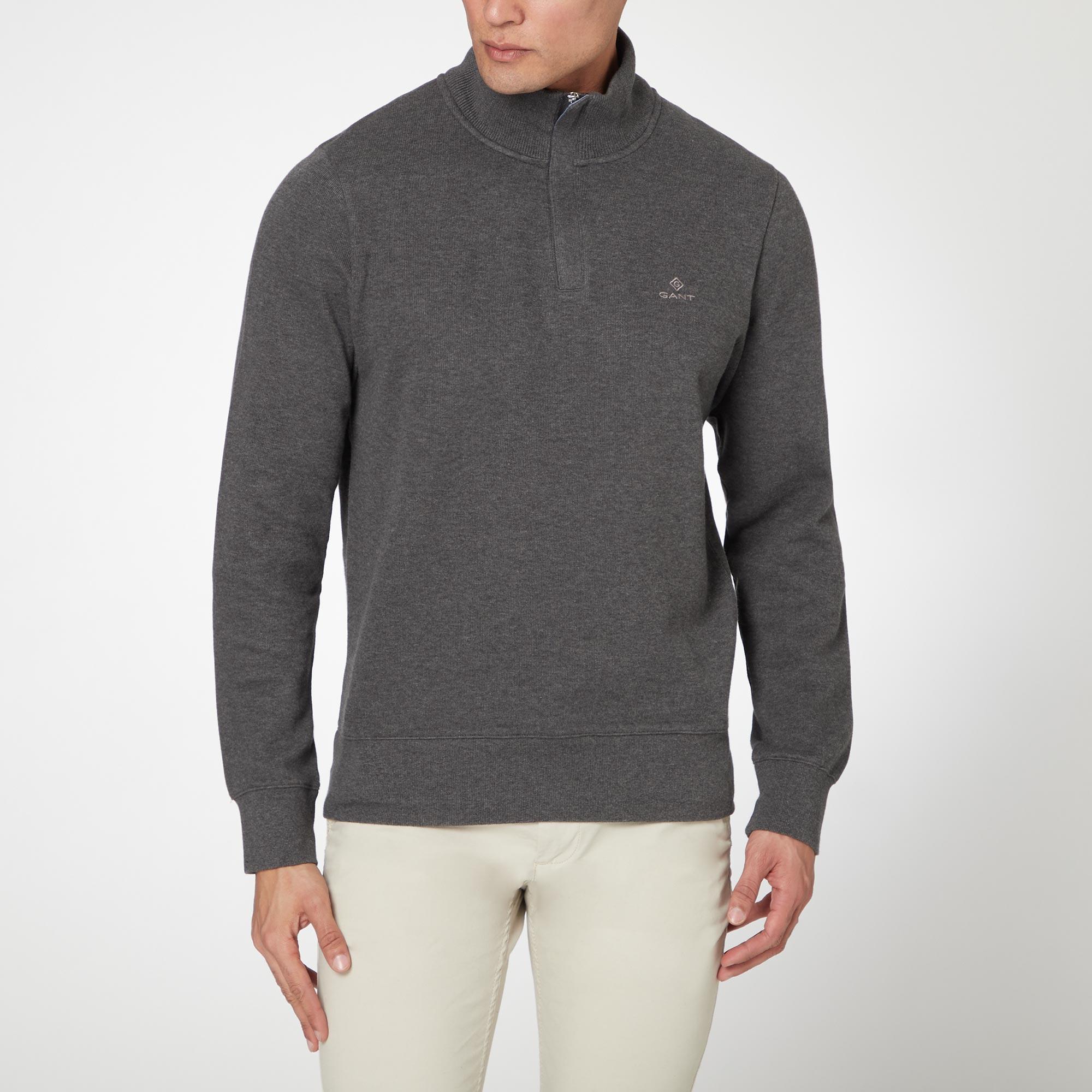 Sacker Cotton Half-Zip Sweatshirt